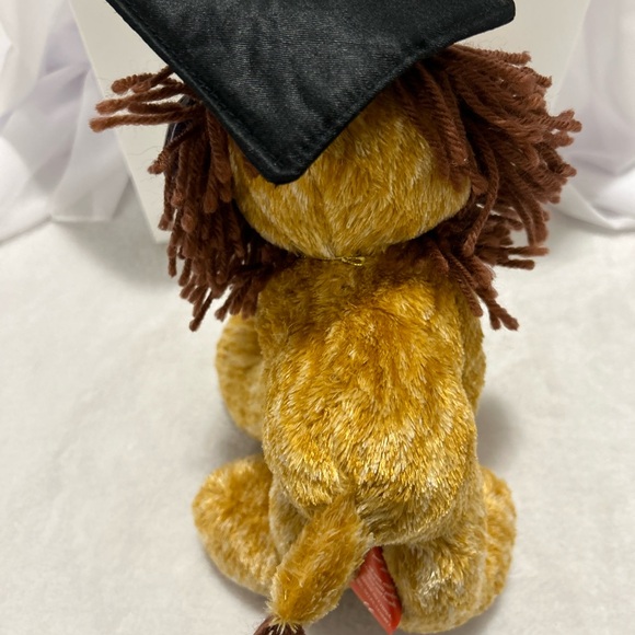 Graduation Lion Stuffed Animal Toy - Picture 3 of 7